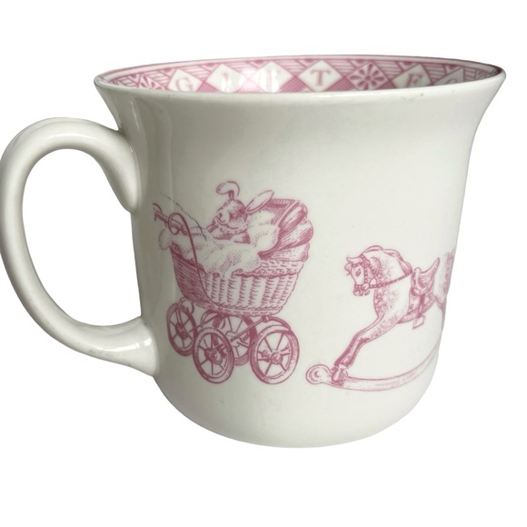 Vintage Queen’s Cup China Porcelain Mug Baby Girl - Picture 2 of 8